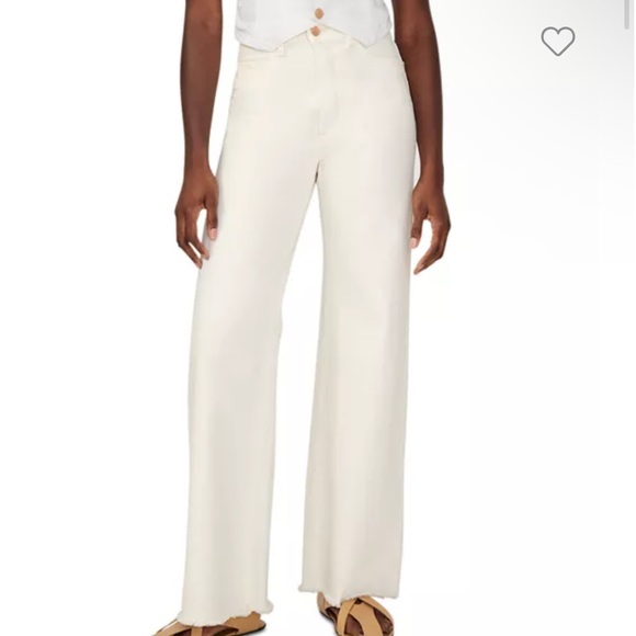 DL1961 hepburn jean NWT eggshell - Picture 3 of 4